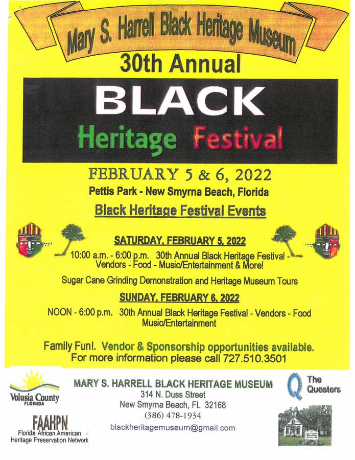 30th Annual Black Heritage Festival